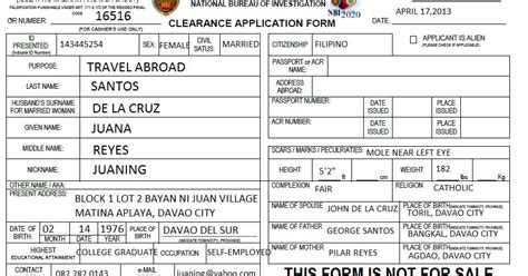 nbi davao|NBI CLEARANCE .